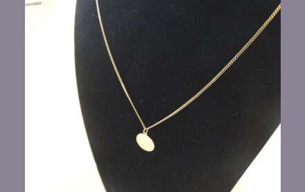 Goldkette mit Anhänger "Sternzeichen Löwe"