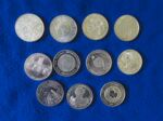 11 Stück 10 Euro Silbermünzen