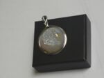 Seltener Anhänger - Silber - Besatz - Pendant Golden Peach