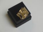 Herrenring - Siegelring - groß - 14 Karat - 585 er Gold