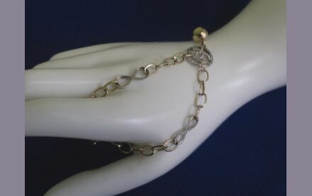 Designer Armband - Kette 14 Karat